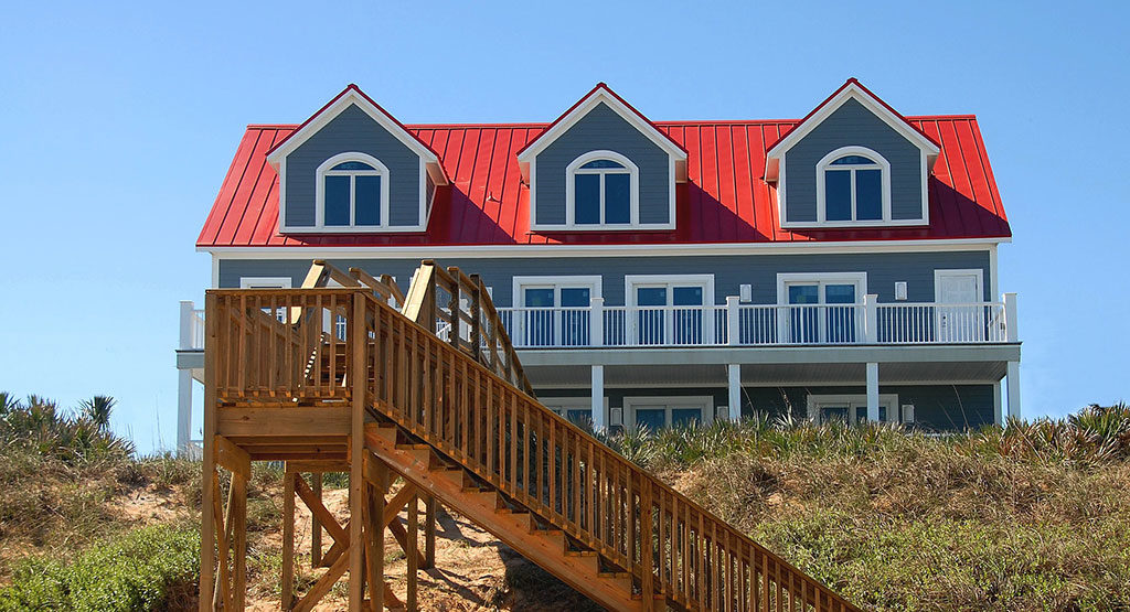 House Red Facades